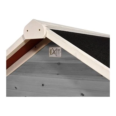EXIT TOYS EXIT Loft 100 Gartenhaus Grau 5 EXIT TOYS EXIT Loft 100 Gartenhaus Grau – Bild 5