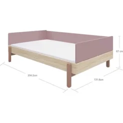 FLEXA Popsicle Sofabett 120x200cm Cherry -Kinder Haushaltswaren Geschäft 04qkusgzmazf98u16ea1huiums1s