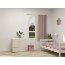 FLEXA Classic Kommode Mit 3 Schubladen Mattweiß -Kinder Haushaltswaren Geschäft 05yertw9v14w2l8v58qtv8txgfqf