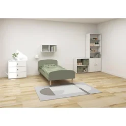 FLEXA Roomie Maxi Bücherregal Mit 2 Türen Weiß/grün -Kinder Haushaltswaren Geschäft 08qlrwuzmc72bzooludpsqiu7x8z