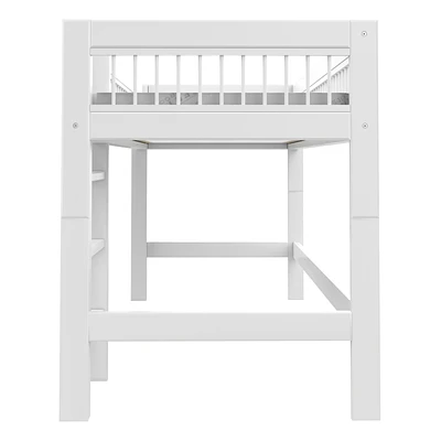 Lifetime Halbhohes Bett Breeze Mit Deluxe Lattenrost Weiß Lackiert 4 Lifetime Halbhohes Bett Breeze Mit Deluxe Lattenrost Weiß Lackiert – Bild 4