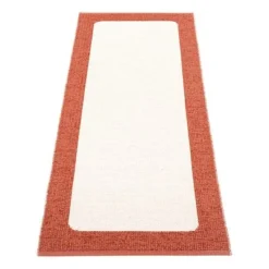 Pappelina Teppich Ilda Brick Vanilla 70 X 180 Cm IL4C718