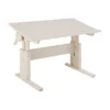 Lifetime Schreibtisch 120cm Höhenverstellbar/schrägstellbar Whitewash