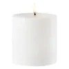 UYUNI LED Outdoor-Kerze 8,4x10 Cm White