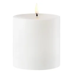 UYUNI LED Outdoor-Kerze 8,4x10 Cm White