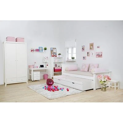 Hoppekids Schaumstoff Matratze 9x90x190cm Weiß 2 Hoppekids Schaumstoff Matratze 9x90x190cm Weiß – Bild 2