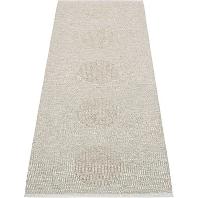 Pappelina Teppich VERA 2.0 Bio Edition Linen/Stone Metallic 70 X 200 Cm V29F720 2 Pappelina Teppich VERA 2.0 Bio Edition Linen/Stone Metallic 70 X 200 Cm V29F720 – Bild 2