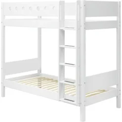 FLEXA White Hohes Etagenbett Mit Senkrechter Leiter Weiß -Kinder Haushaltswaren Geschäft 0h62dtdf52tfqgyxrwzp2zpgncpq