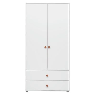 FLEXA Roomie Kleiderschrank Mit 2 Türen Und 2 Schubladen Weiß/rosa 2 FLEXA Roomie Kleiderschrank Mit 2 Türen Und 2 Schubladen Weiß/rosa – Bild 2