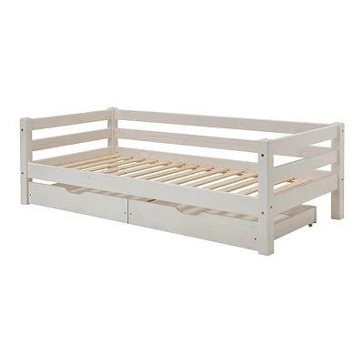 Infanskids Etagenbett Mit Leiter Und 2 Rollschubkästen Weiß 90 X 200cm 603-30 2 Infanskids Etagenbett Mit Leiter Und 2 Rollschubkästen Weiß 90 X 200cm 603-30 – Bild 2