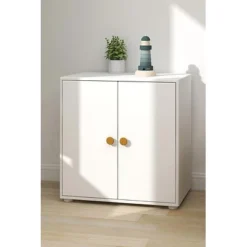 FLEXA Roomie Kommode Mit 2 Türen Weiß/gelb -Kinder Haushaltswaren Geschäft 0tv8wd1ggbldjk7pkrsg45nhy0en