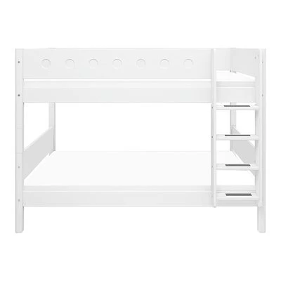 FLEXA White Etagenbett Mit Senkrechter Leiter Weiß 2 FLEXA White Etagenbett Mit Senkrechter Leiter Weiß – Bild 2