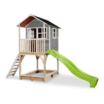 EXIT TOYS EXIT Loft 700 Gartenhaus Grau 2 EXIT TOYS EXIT Loft 700 Gartenhaus Grau – Bild 2