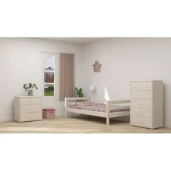 FLEXA Classic Kommode Mit 3 Schubladen Mattweiß -Kinder Haushaltswaren Geschäft 102s202ywlhok0rcm5t6agzy9nft