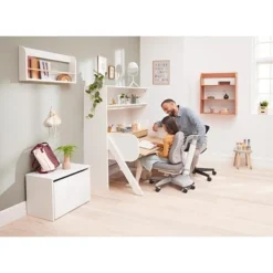 FLEXA Woody Nor Schreibtisch Eiche/weiß -Kinder Haushaltswaren Geschäft 122fq6a05frj3ttex8nnpkehweah