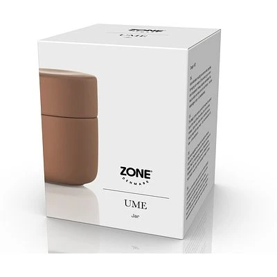 ZONE Denmark Aufbewahrungsbehälter Ume Mit Deckel Terracotta 2 ZONE Denmark Aufbewahrungsbehälter Ume Mit Deckel Terracotta – Bild 2