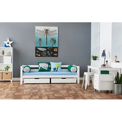 Hoppekids Rollcontainer Jonas Mit 3 Schubladen Weiß 3 Hoppekids Rollcontainer Jonas Mit 3 Schubladen Weiß – Bild 3