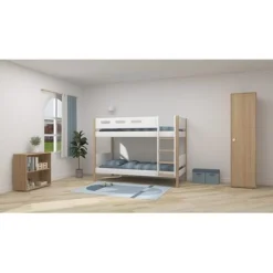 FLEXA Popsicle Schmaler, Hoher Kleiderschrank 1 Türe Weiß -Kinder Haushaltswaren Geschäft 19tfa0cfgcv2axat5zmtedevysh5