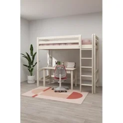 FLEXA Classic Hochbett Mit Senkrechter Leiter Mattweiß -Kinder Haushaltswaren Geschäft 1bf2iqw9kmb4bsd08g4hh2gdjlrh
