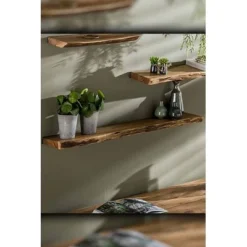 Rubjerg Design Wandregal Edge 120 Akazie Massiv Natur -Kinder Haushaltswaren Geschäft 1hkjsc9755xtoff5i9siv3qxhctz