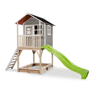 EXIT TOYS EXIT Loft 700 Gartenhaus Grau 1 EXIT TOYS EXIT Loft 700 Gartenhaus Grau