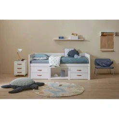 Lifetime Kojenbett Breeze 90x200cm Mit Rollboden Weiß Lackiert -Kinder Haushaltswaren Geschäft 20dofbudk4og6jlr13lwuk9fqybr