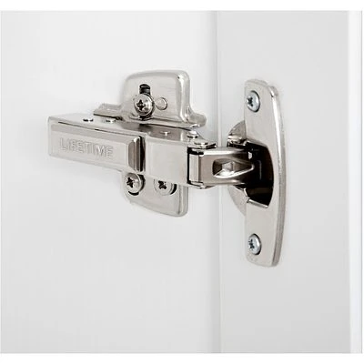 Lifetime Schrank 150cm Mit 3 Türen Und 3 Einlegeböden Whitewash 3 Lifetime Schrank 150cm Mit 3 Türen Und 3 Einlegeböden Whitewash – Bild 3