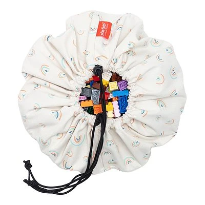 Play&Go Mini - Prints 2 In 1 Spielzeugsack Mini Rainbow 1 Play&Go Mini - Prints 2 In 1 Spielzeugsack Mini Rainbow