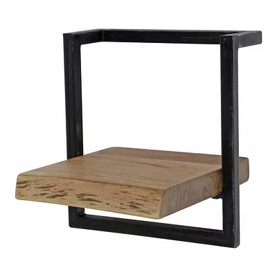 Rubjerg Design Wandregal Edge 30cm Metall/Akazie Massiv Natur 5 Rubjerg Design Wandregal Edge 30cm Metall/Akazie Massiv Natur – Bild 5