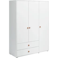 FLEXA Roomie Kleiderschrank Mit 3 Türen Und 2 Schubladen Weiß/rosa 9 FLEXA Roomie Kleiderschrank Mit 3 Türen Und 2 Schubladen Weiß/rosa -Kinder Haushaltswaren Geschäft 3bnip5gs2eepk6uq0ivpkl3rhdzt