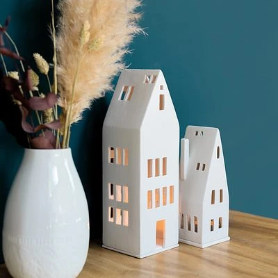 Räder Großes Lichthaus Große Fenster Porzellan Weiß 2 Räder Großes Lichthaus Große Fenster Porzellan Weiß – Bild 2