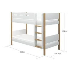 FLEXA Nor Etagenbett Mit Gerader Leiter Weiß/eiche 11 FLEXA Nor Etagenbett Mit Gerader Leiter Weiß/eiche -Kinder Haushaltswaren Geschäft 3ejc8dkqsdevy85g3n0k7ocdbqww