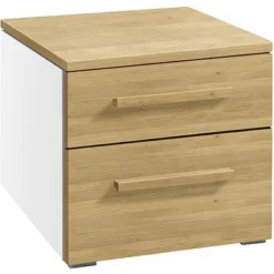 Hasena Twia Nachttisch Eiche Hell Geölt/weiß