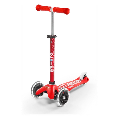 Micro Scooter Mini Micro Deluxe LED Rot 1 Micro Scooter Mini Micro Deluxe LED Rot