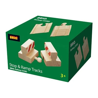 Brio Rampen & Prell-Bock Pack 33385 2 Brio Rampen & Prell-Bock Pack 33385 – Bild 2