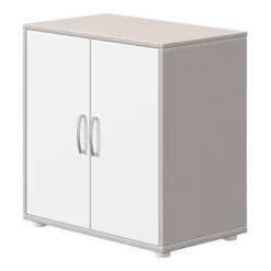 FLEXA Classic Kommode Mit 2 Türen Grau Lasiert/Lack Weiß Sale