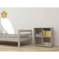 FLEXA Classic Bücherregal Mit 4 Fächern Grau -Kinder Haushaltswaren Geschäft 43ertwc2tpzu85z3wm78rcqff40l