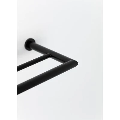 Metallbude Handtuchhalter Stenni Rund Schwarz 5 Metallbude Handtuchhalter Stenni Rund Schwarz – Bild 5