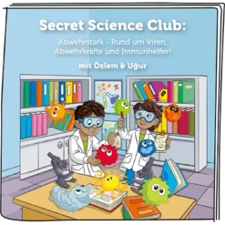 TONIES Tonie Secret Science Club: Abwehrstark - Rund Um Viren, Abwehrkräfte Und Immunhelfer! -Kinder Haushaltswaren Geschäft 47of5i0b8eg3lwevkqnej9i5f4x2