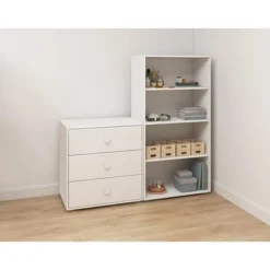 FLEXA Roomie Midi Bücherregal Weiß -Kinder Haushaltswaren Geschäft 4bu34txlhy62spjznxdljvlnlb8n