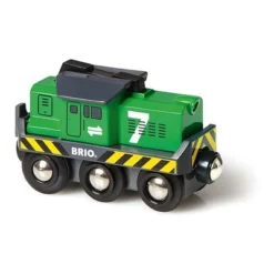 Brio Batterie-Frachtlok 33214