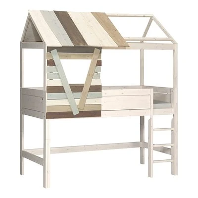 Lifetime Baumhütte Halbhochbett Mit Rollboden Whitewash Sale 1 Lifetime Baumhütte Halbhochbett Mit Rollboden Whitewash Sale