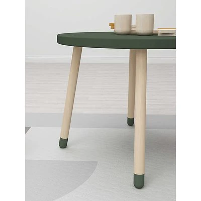 FLEXA Dots Kinder-Tisch Dunkelgrün 4 FLEXA Dots Kinder-Tisch Dunkelgrün – Bild 4