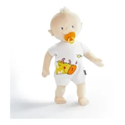 Haba Kuschelpuppe Krümel Beige