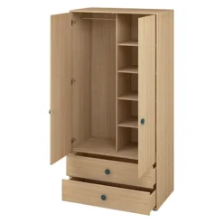 FLEXA Popsicle Hoher Kleiderschrank 2 Türen 2 Schubladen Blueberry 11 FLEXA Popsicle Hoher Kleiderschrank 2 Türen 2 Schubladen Blueberry -Kinder Haushaltswaren Geschäft 4u3gqbx39uqdtszomefyzps1why1