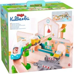 Haba Kullerbü – Spielbahn Bahnhof 306745 -Kinder Haushaltswaren Geschäft 52l18bru4pumoekjzjqi0cso7j5c