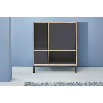 Mueller Müller VERTIKO PLY FOUR Kommode Anthrazit 3 Mueller Müller VERTIKO PLY FOUR Kommode Anthrazit – Bild 3