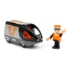 Brio Orange-schwarzer Reisezug 63604700