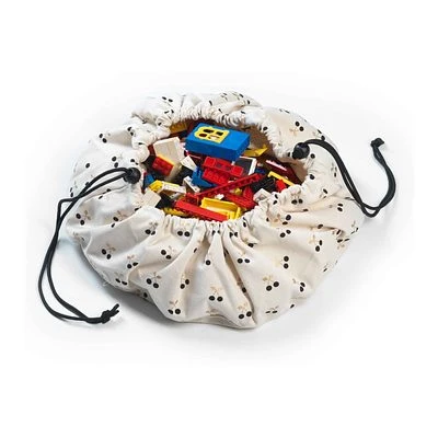 Play&Go Mini - Prints 2 In 1 Spielzeugsack Kirsche 2 Play&Go Mini - Prints 2 In 1 Spielzeugsack Kirsche – Bild 2