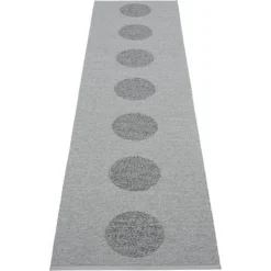 Pappelina Teppich VERA 2.0 Bio Edition Grey/Granit Metallic 70 X 360 Cm V29736